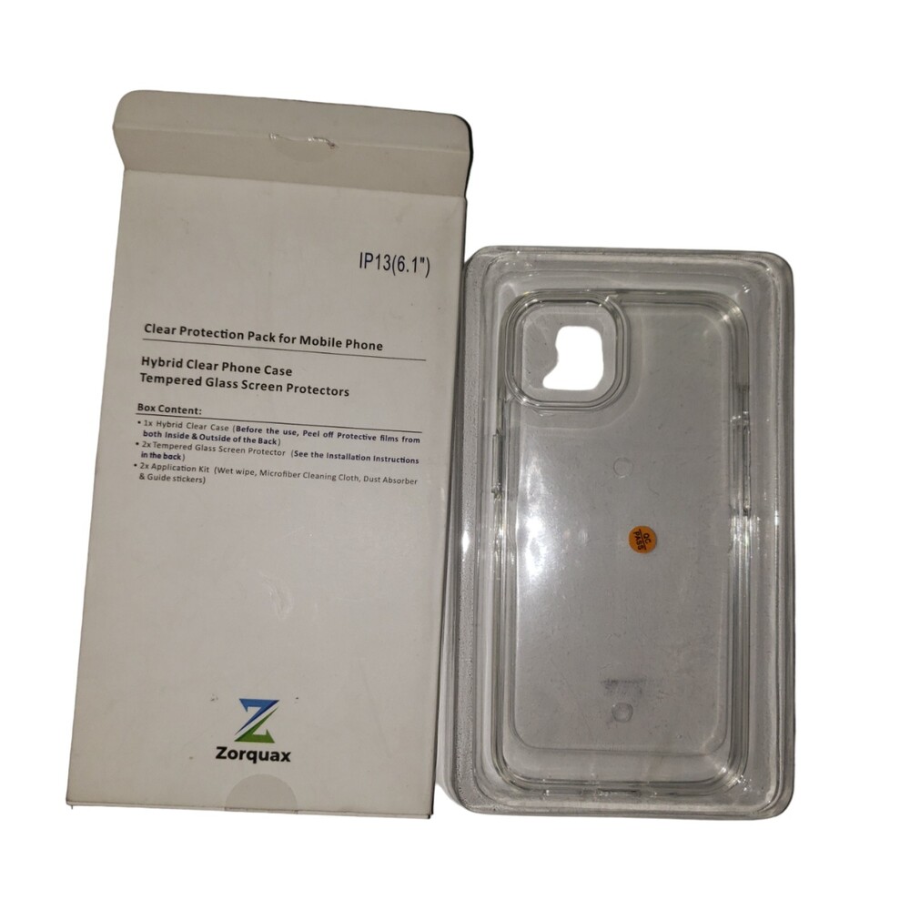 IPhone 13 Hybrid Clear Cell Phone Case NEW